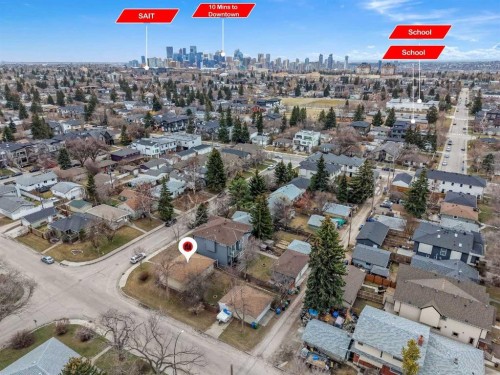 2531 17A Street Nw, Calgary, AB - Outdoor With View
