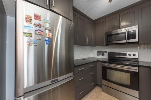 2207-155 Skyview Ranch Way Ne, Calgary, AB - Indoor Photo Showing Kitchen With Stainless Steel Kitchen