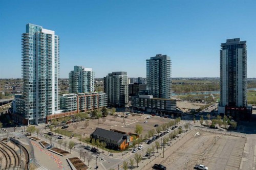 1503-450 8 Avenue Se, Calgary, AB - Outdoor With View