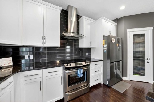 168 Cranford Drive Se, Calgary, AB - Indoor Photo Showing Kitchen With Stainless Steel Kitchen With Upgraded Kitchen
