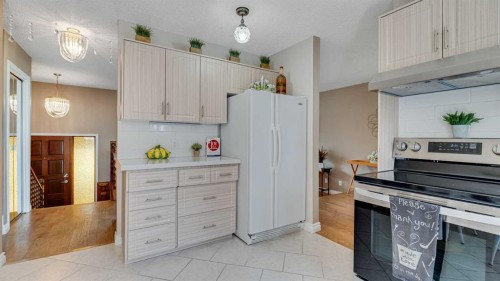504 Suntree Place, Okotoks, AB - Indoor Photo Showing Kitchen