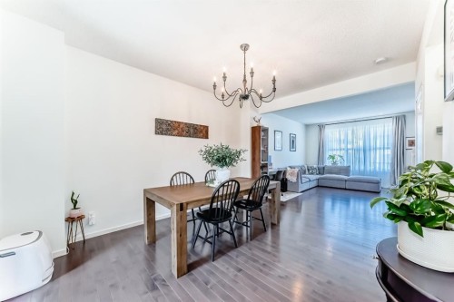 660 Walden Drive Se, Calgary, AB - Indoor Photo Showing Dining Room