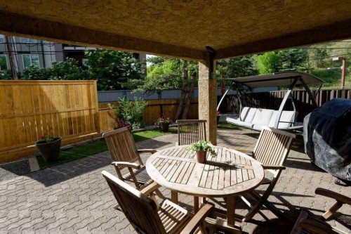 100-808 4 Avenue Nw, Calgary, AB - Outdoor With Deck Patio Veranda With Exterior