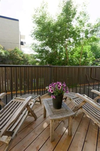 100-808 4 Avenue Nw, Calgary, AB - Outdoor With Deck Patio Veranda