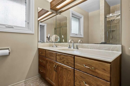 3816 Brighton Drive Nw, Calgary, AB - Indoor Photo Showing Bathroom