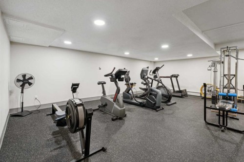 707-320 Meredith Road Ne, Calgary, AB - Indoor Photo Showing Gym Room