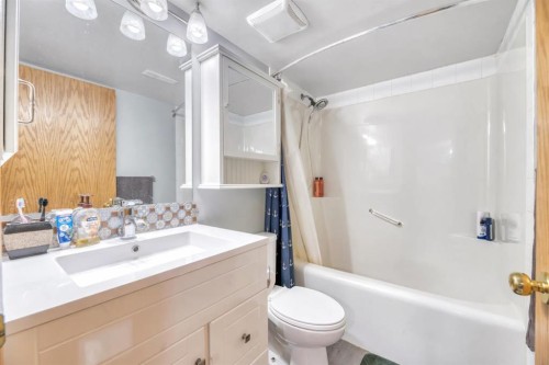 224B 5 Avenue, Strathmore, AB - Indoor Photo Showing Bathroom