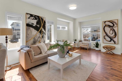 112 Ranch Ridge Meadow, Strathmore, AB - Indoor Photo Showing Living Room