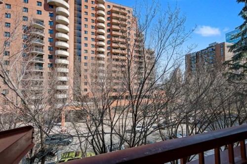 408-777 3 Avenue Sw, Calgary, AB - Outdoor With Balcony