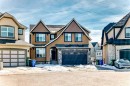 345 Marquis Landing Se, Calgary, AB  - Outdoor With Facade 
