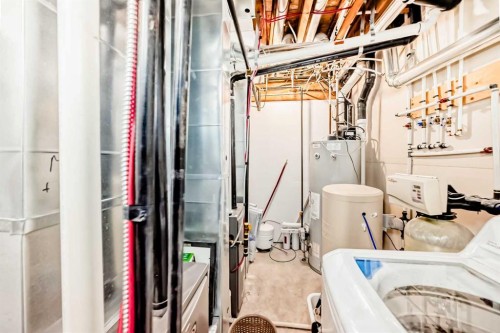 345 Marquis Landing Se, Calgary, AB - Indoor Photo Showing Basement