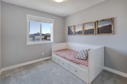 826 Cornerstone Boulevard Ne, Calgary, AB - Indoor Photo Showing Bedroom