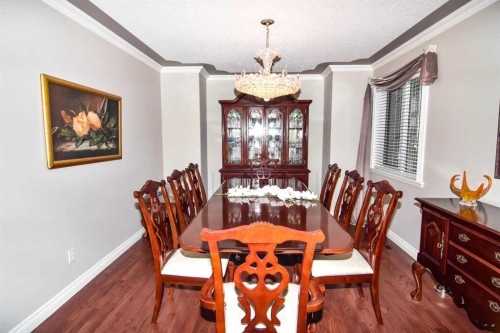 148 Scenic View Close Nw, Calgary, AB - Indoor Photo Showing Dining Room