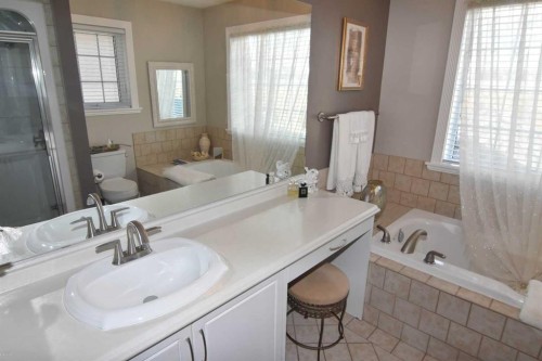 148 Scenic View Close Nw, Calgary, AB - Indoor Photo Showing Bathroom
