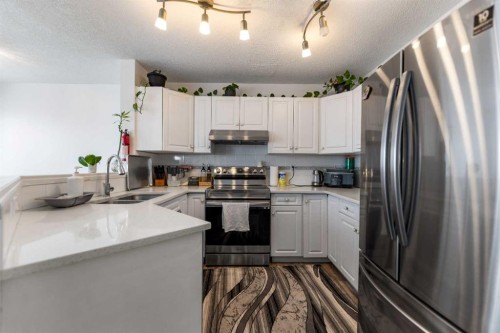 50 Taravista Gardens Ne, Calgary, AB - Indoor Photo Showing Kitchen With Double Sink
