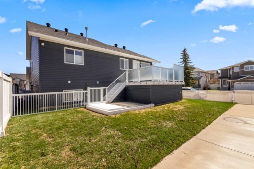 65 Canoe Circle Sw, Airdrie, AB - Outdoor With Deck Patio Veranda With Exterior