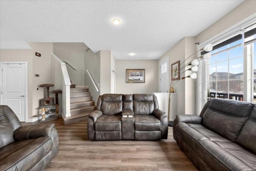 1325 Walden Drive Se, Calgary, AB - Indoor Photo Showing Living Room