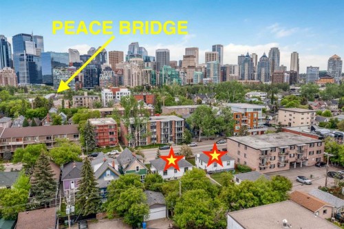 922 2 Avenue Nw, Calgary, AB - Outdoor With View