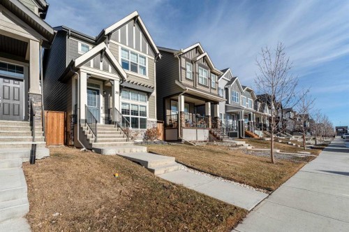 318 Masters Row Se, Calgary, AB - Outdoor With Facade