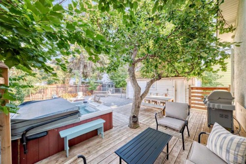 1312 4 Street Nw, Calgary, AB - Outdoor With Deck Patio Veranda