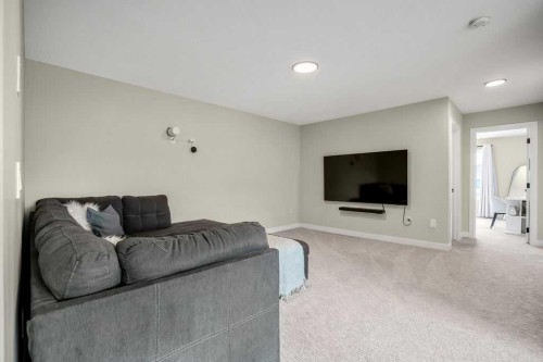 1073 Waterford Drive, Chestermere, AB - Indoor Photo Showing Living Room