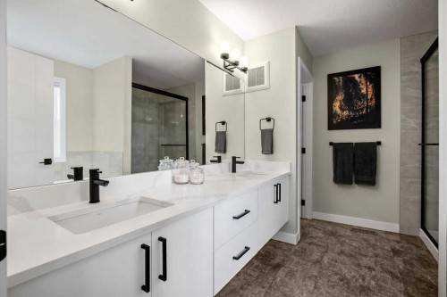 1073 Waterford Drive, Chestermere, AB - Indoor Photo Showing Bathroom