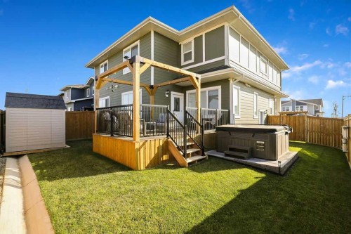 1073 Waterford Drive, Chestermere, AB - Outdoor With Deck Patio Veranda