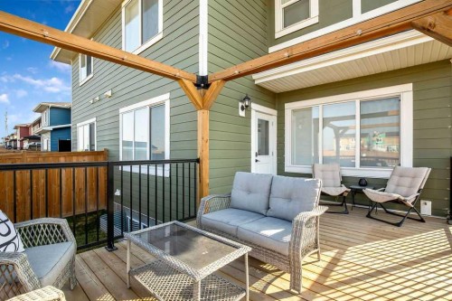 1073 Waterford Drive, Chestermere, AB - Outdoor With Deck Patio Veranda With Exterior