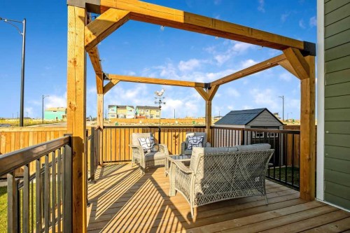 1073 Waterford Drive, Chestermere, AB - Outdoor With Deck Patio Veranda With Exterior