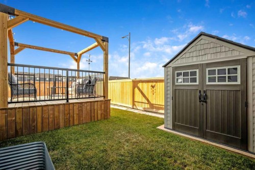 1073 Waterford Drive, Chestermere, AB - Outdoor With Deck Patio Veranda