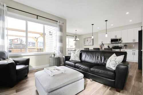 1073 Waterford Drive, Chestermere, AB - Indoor Photo Showing Living Room