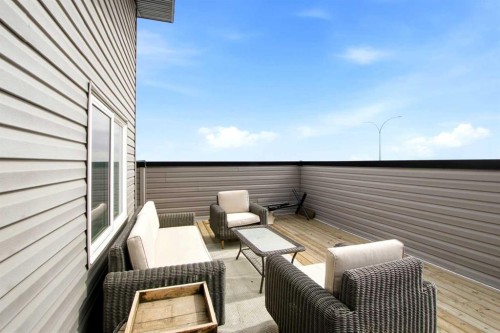 408-474 Seton Circle Se, Calgary, AB - Outdoor With Deck Patio Veranda With Exterior
