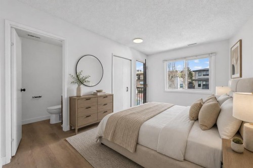 934 5A Street Nw, Calgary, AB - Indoor Photo Showing Bedroom