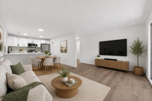 934 5A Street Nw, Calgary, AB - Indoor Photo Showing Living Room