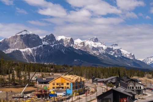 206-10 Cascade Ridge, Canmore, AB - Outdoor With View
