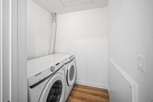 206-10 Cascade Ridge, Canmore, AB - Indoor Photo Showing Laundry Room