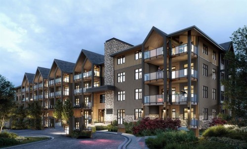 206-10 Cascade Ridge, Canmore, AB - Outdoor With Facade