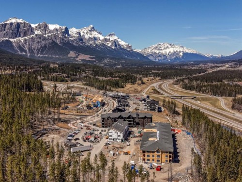 104-10 Cascade Ridge, Canmore, AB - Outdoor With View