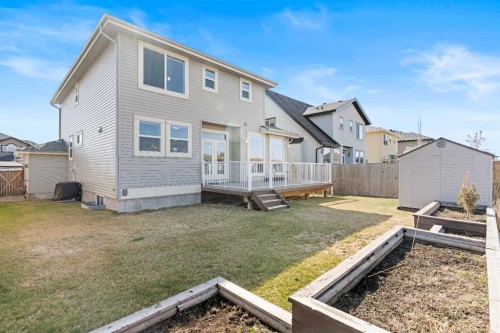 409 Kinniburgh Boulevard, Chestermere, AB - Outdoor With Deck Patio Veranda