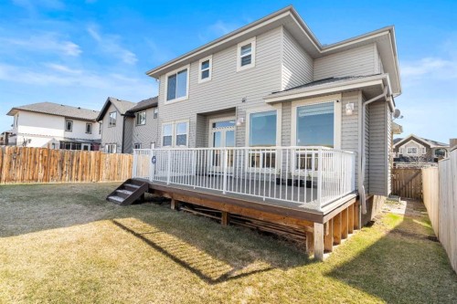 409 Kinniburgh Boulevard, Chestermere, AB - Outdoor With Deck Patio Veranda