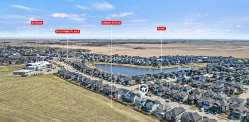 409 Kinniburgh Boulevard, Chestermere, AB - Outdoor With View