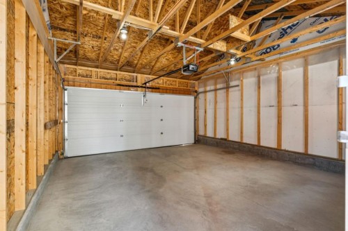 113 Calhoun Common Ne, Calgary, AB - Indoor Photo Showing Garage