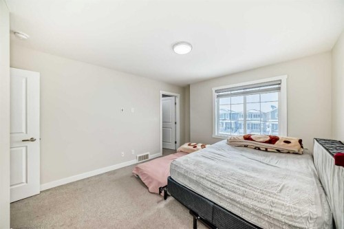 3654 Cornerstone Boulevard Ne, Calgary, AB - Indoor Photo Showing Bedroom