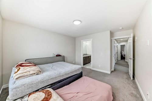 3654 Cornerstone Boulevard Ne, Calgary, AB - Indoor Photo Showing Bedroom