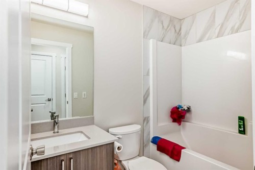 3654 Cornerstone Boulevard Ne, Calgary, AB - Indoor Photo Showing Bathroom