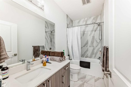 3654 Cornerstone Boulevard Ne, Calgary, AB - Indoor Photo Showing Bathroom