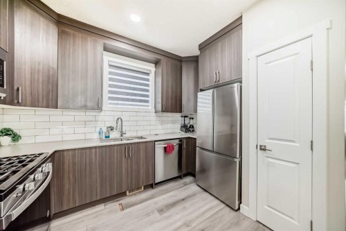 3654 Cornerstone Boulevard Ne, Calgary, AB - Indoor Photo Showing Kitchen