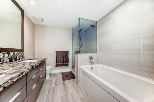 554 Riverfront Lane Se, Calgary, AB - Indoor Photo Showing Bathroom
