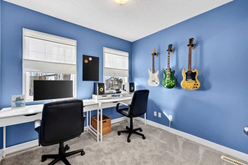 586 Evermeadow Road Sw, Calgary, AB - Indoor Photo Showing Office