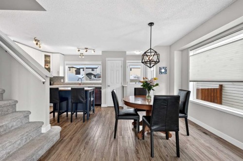 586 Evermeadow Road Sw, Calgary, AB - Indoor Photo Showing Dining Room